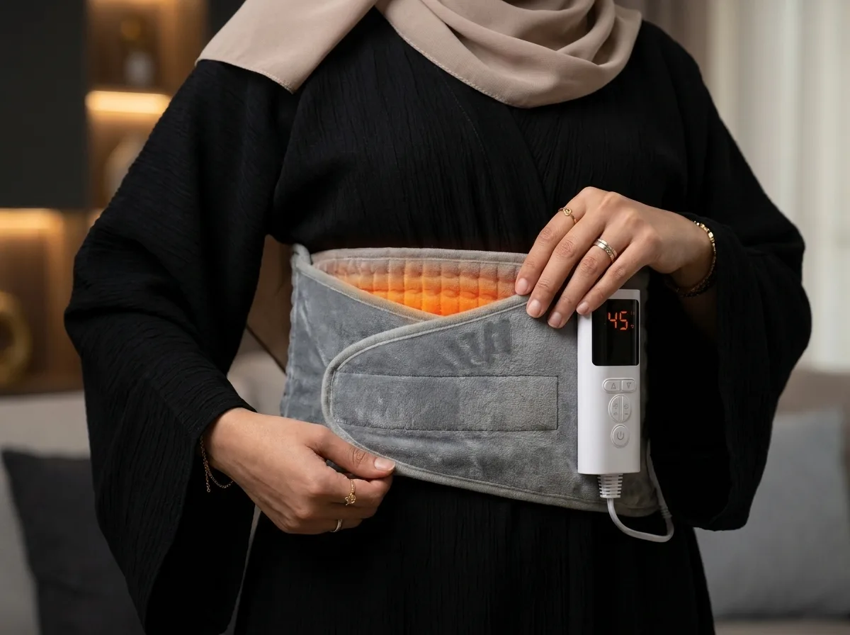 حزام دعم التدفئة للظهر دعامة الخصر الكهربائية مع درجة